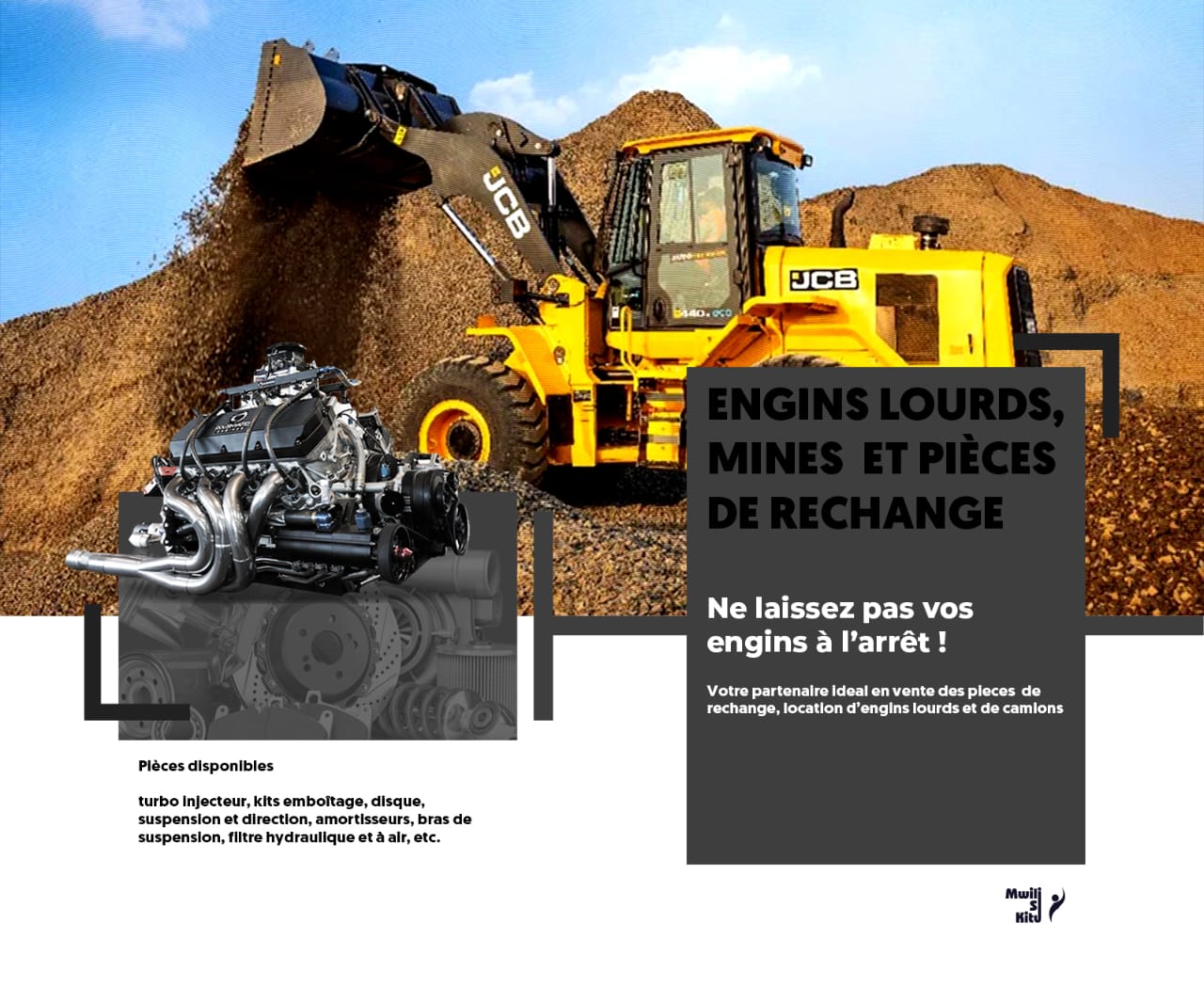Engins Lourds & Pièces de Rechange